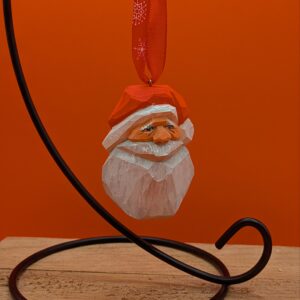 Santa head ornament